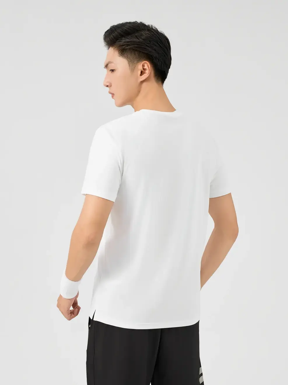 T-shirt Nam Thể Thao Quốc Dân Thoáng Khí - Trắng - M