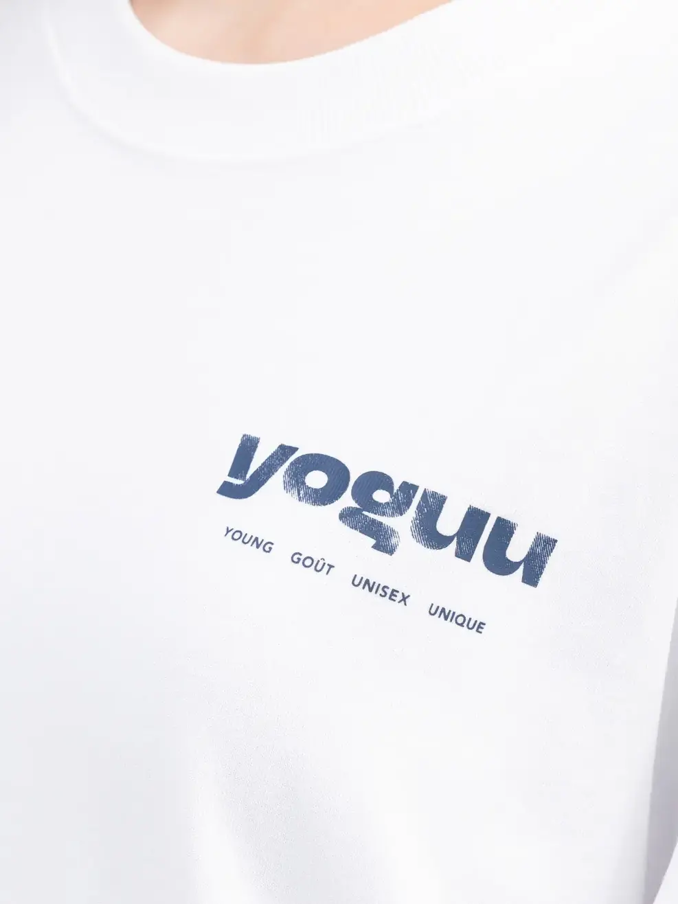 Áo T-shirt Yoguu Sticker - Trắng - 1