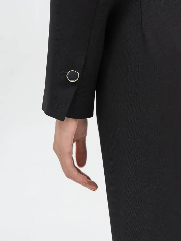 Vest Nữ Dáng Croptop - Đen - S