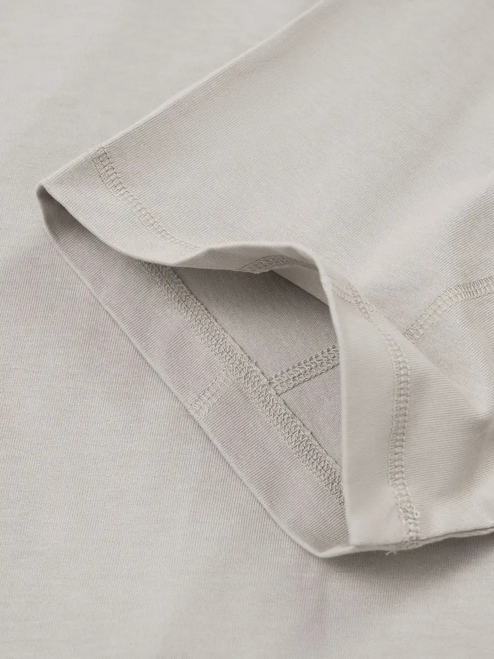 T-shirt Nam Relax Can Chỉ - Ghi nhạt - M