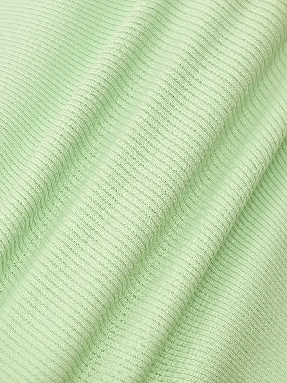 Áo Phông Cổ Viền Rộng - Xanh lá 003 - S