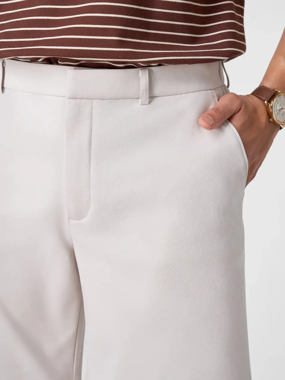 Quần Shorts nam cơ bản phom Relax -  Xám 180 - 29