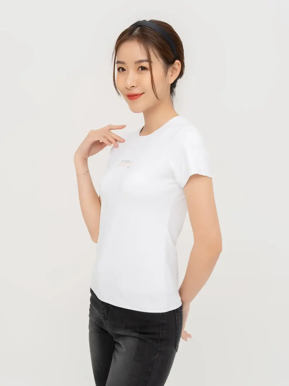 T-shirt Nữ Yody Sport - Trắng - S