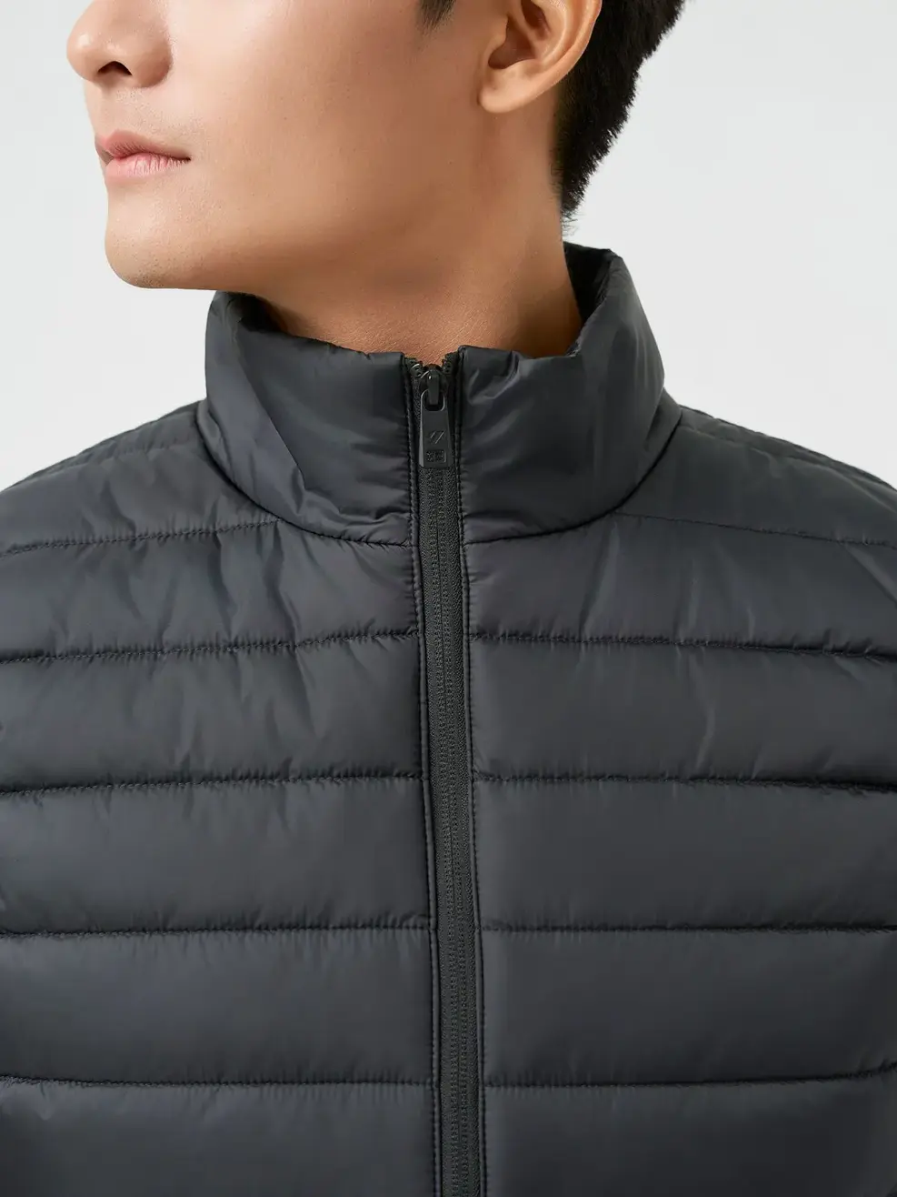 Áo Phao Gile Nam Thời Trang Kéo Khóa - ĐEN 002 - M