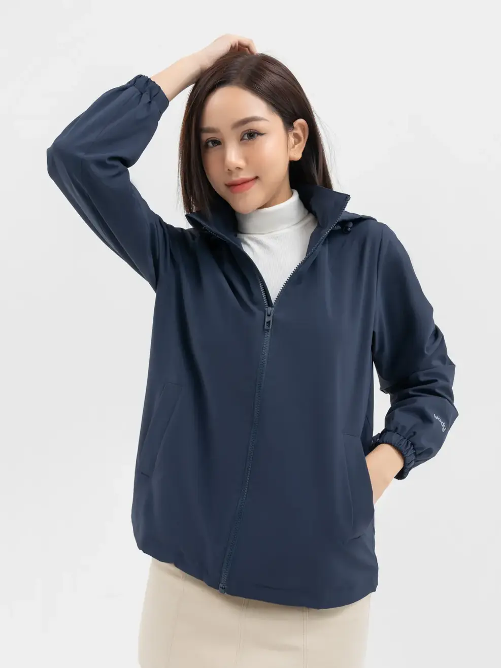 Áo Khoác Nữ Gia Đình 3c Pro - Tím than - S