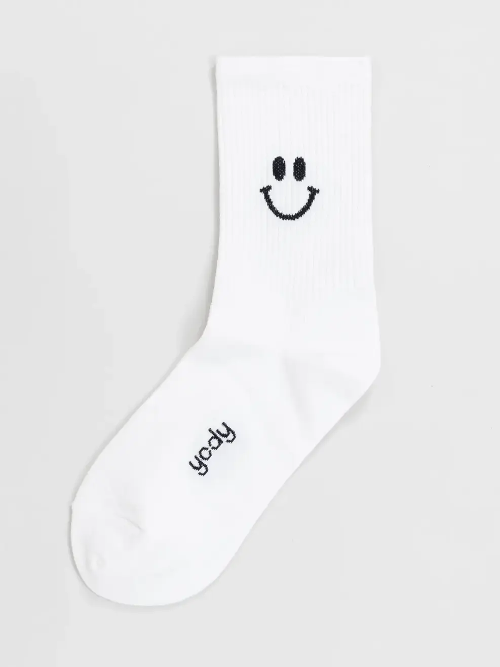 Tất Nữ Cổ Cao Mặt Cười Combo 2 - Trắng - Xxx