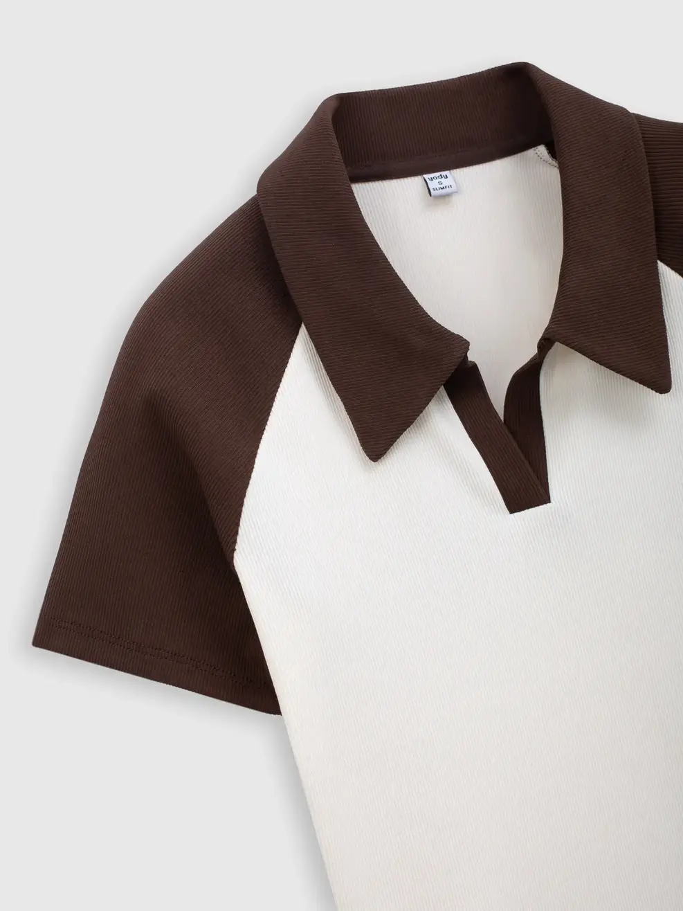 Áo Polo Nữ Slimfit Tay Raglan - NÂU 147 - S