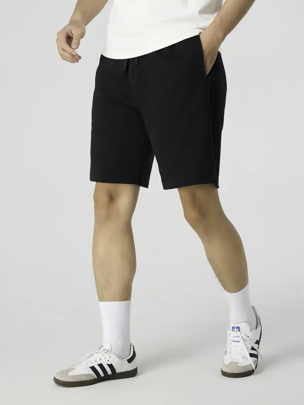 Quần Shorts Nam Basic - Màu nâu 002 - M
