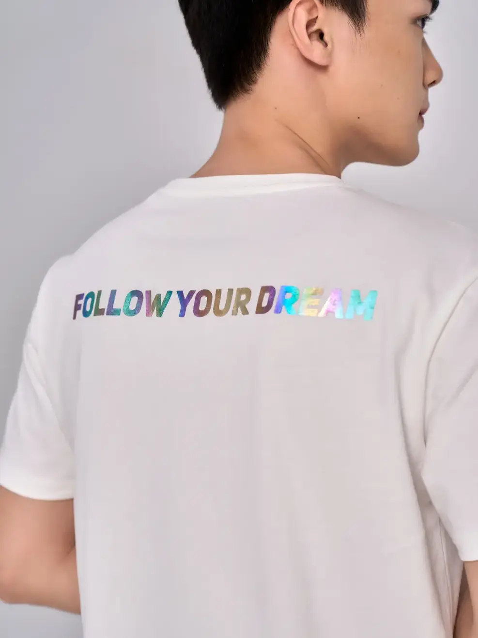 Áo thun nam in YOUR DREAM - Trắng - 2XL