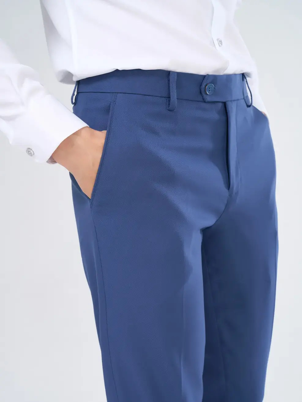 Quần âu nam ( Áo vest nam nano) - Xanh đậm - XL