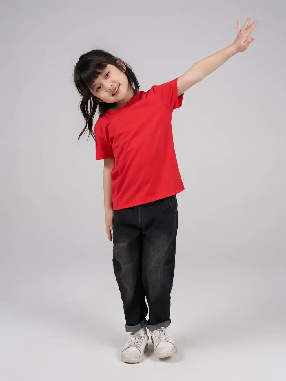 Áo kid nhỏ LOGO YODY - Đỏ - 4