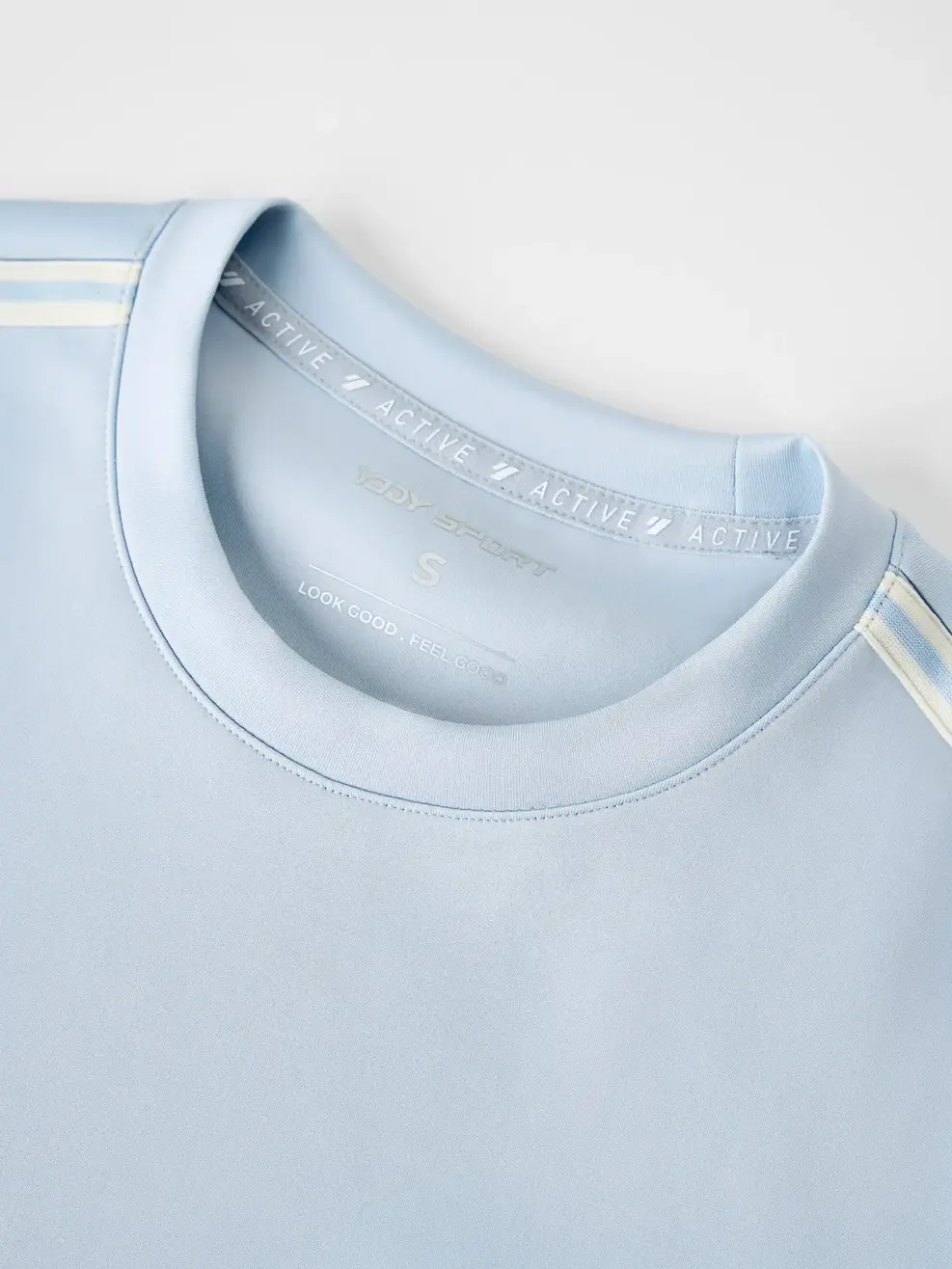 Bộ Đồ Double Face Cổ Tròn Phối Dây Dệt -  Xám 193 - S