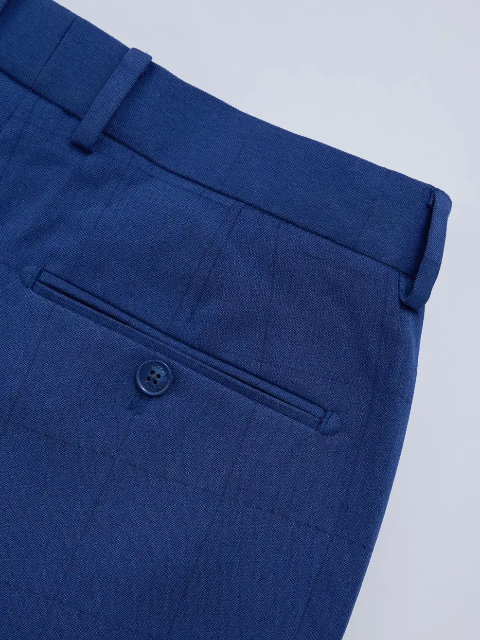 Quần Âu Nam Cạp Di Động - Xanh dương - 33