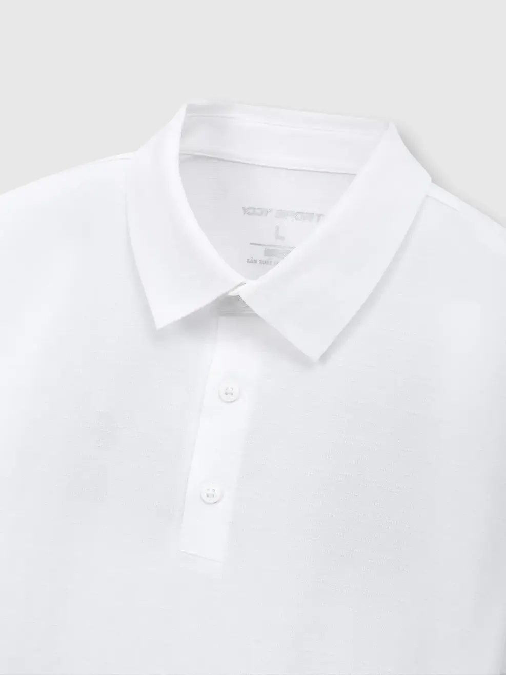 Áo Polo Thể Thao Nam Họa Tiết In Tay - White 004 - M