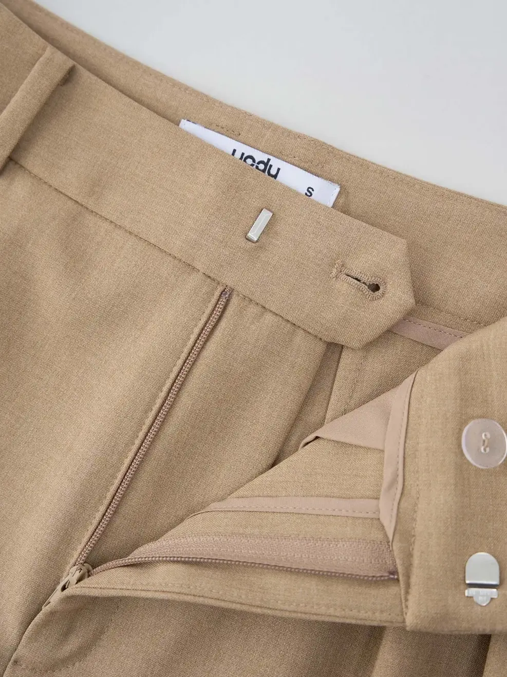 Quần Âu Nữ Dáng Suông Súp Cá Tính  - Nâu - M