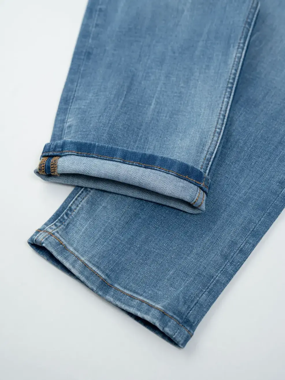 Quần Jeans Nam Slim Fit Poly Indigo ( QJM7057 ) - Màu chàm 002 - 28