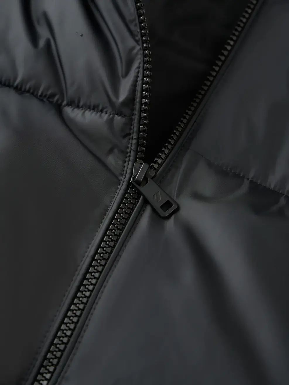 Áo Phao VIP Nam Mũ Liền Kéo Khóa Siêu Ấm - ĐEN 002 - M