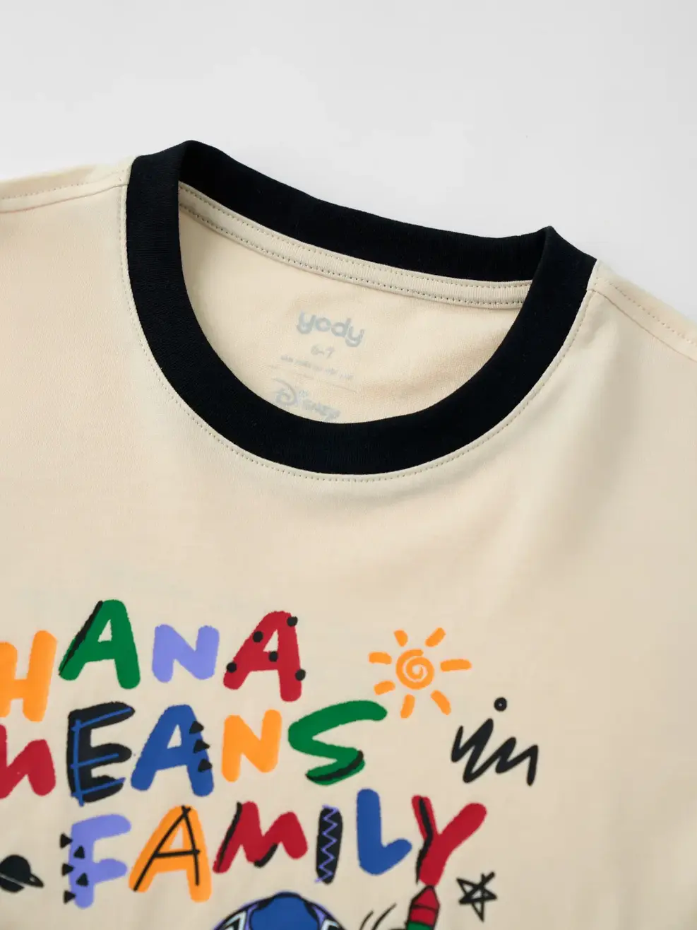 Áo Phông Stitch Ohana Means Family - Be 009 - 2-3