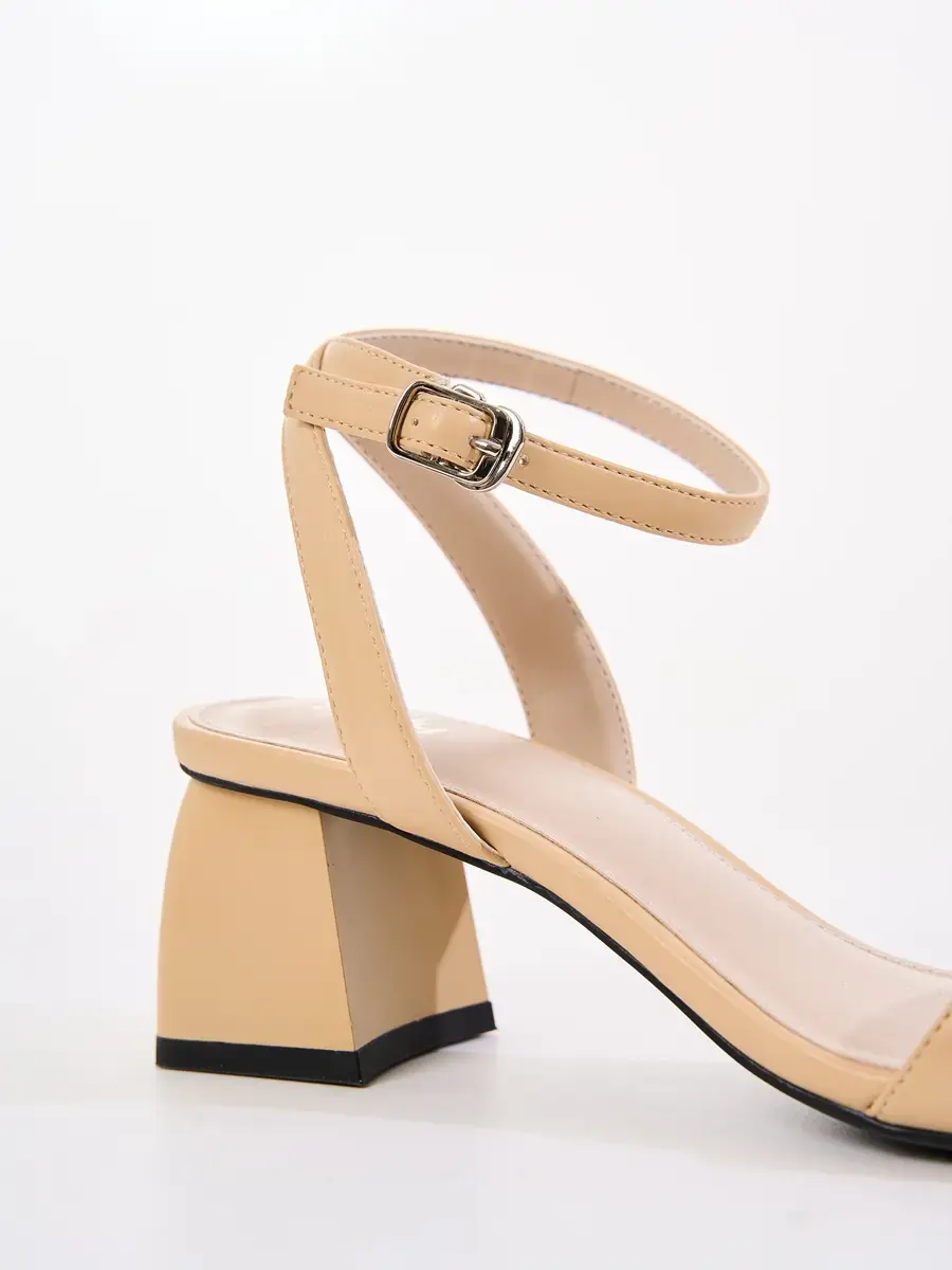 Giầy nữ sandal êm chân nữ tính - Be - 35