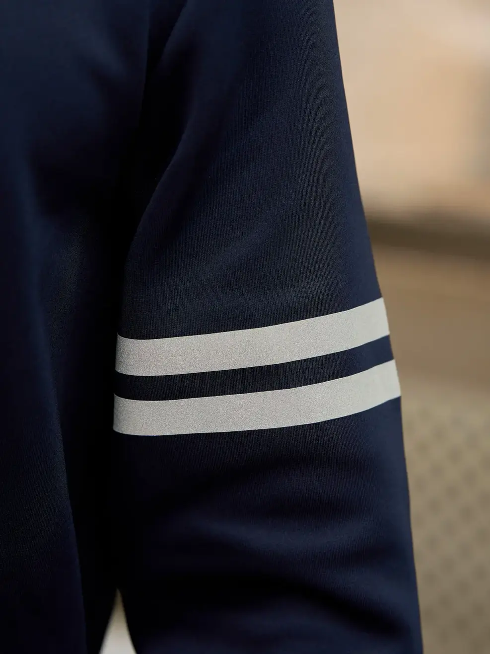Bộ đông nam in vạch kẻ - Xanh navy - XL