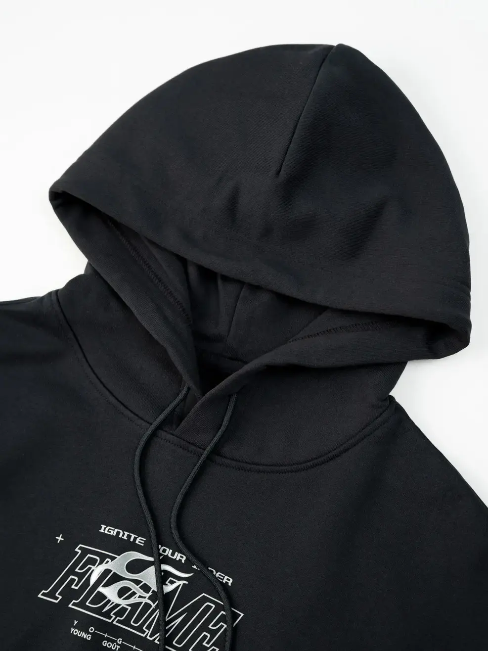 Áo Hoodie Yoguu Tay Tháo Rời - Đen - 0