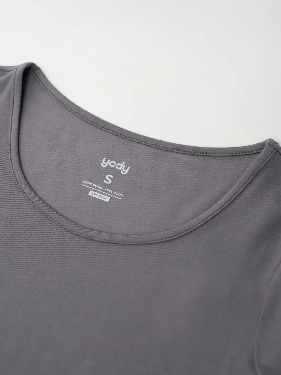 T-shirt Nữ  Cổ Rộng Crotop - Xám - S