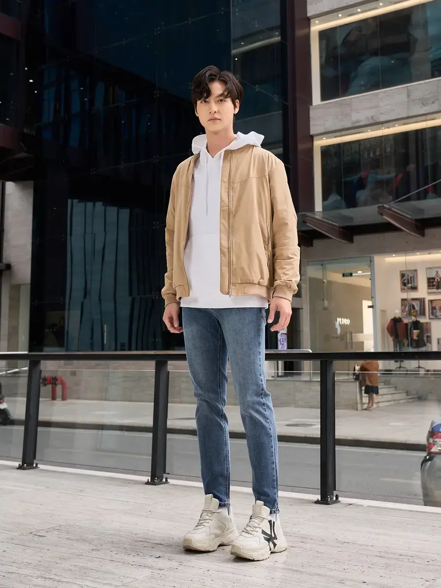 Quần Jeans Nam Slim Cotton Usa 71 - Xanh - 28