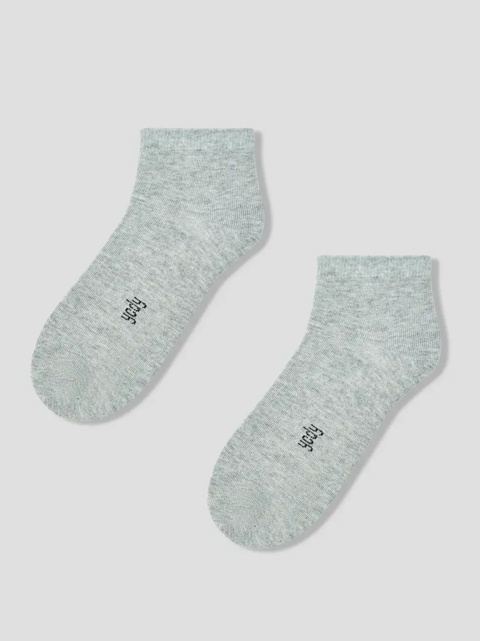 Tất Kid Cotton Cơ Bản Combo 3 - Phối Màu Xám 184 - 4-5