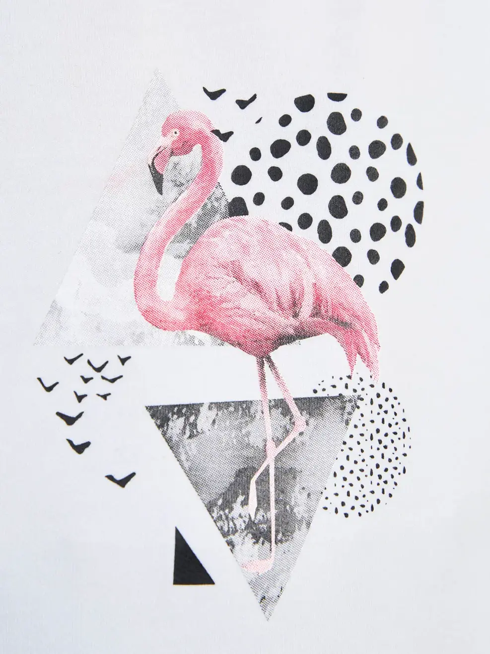 Áo kid flamingo - Trắng - 8