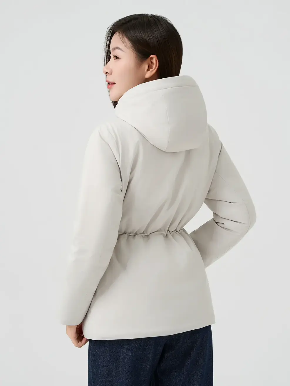 Áo Phao Vip Nữ Chần Ẩn Siêu Ấm -  Be 173 - S