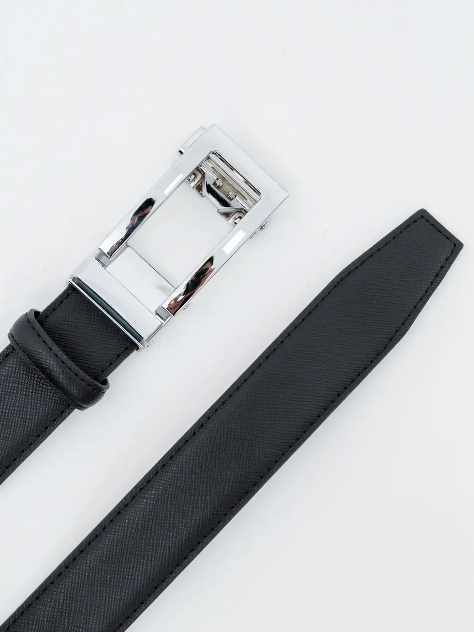 Thắt lưng nam da thật 100%-19 - Đen