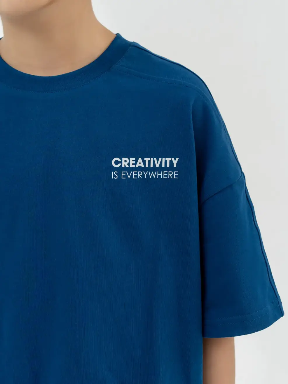 Đồ Bộ Kid Lớn In Creativity - Cổ vịt - 14