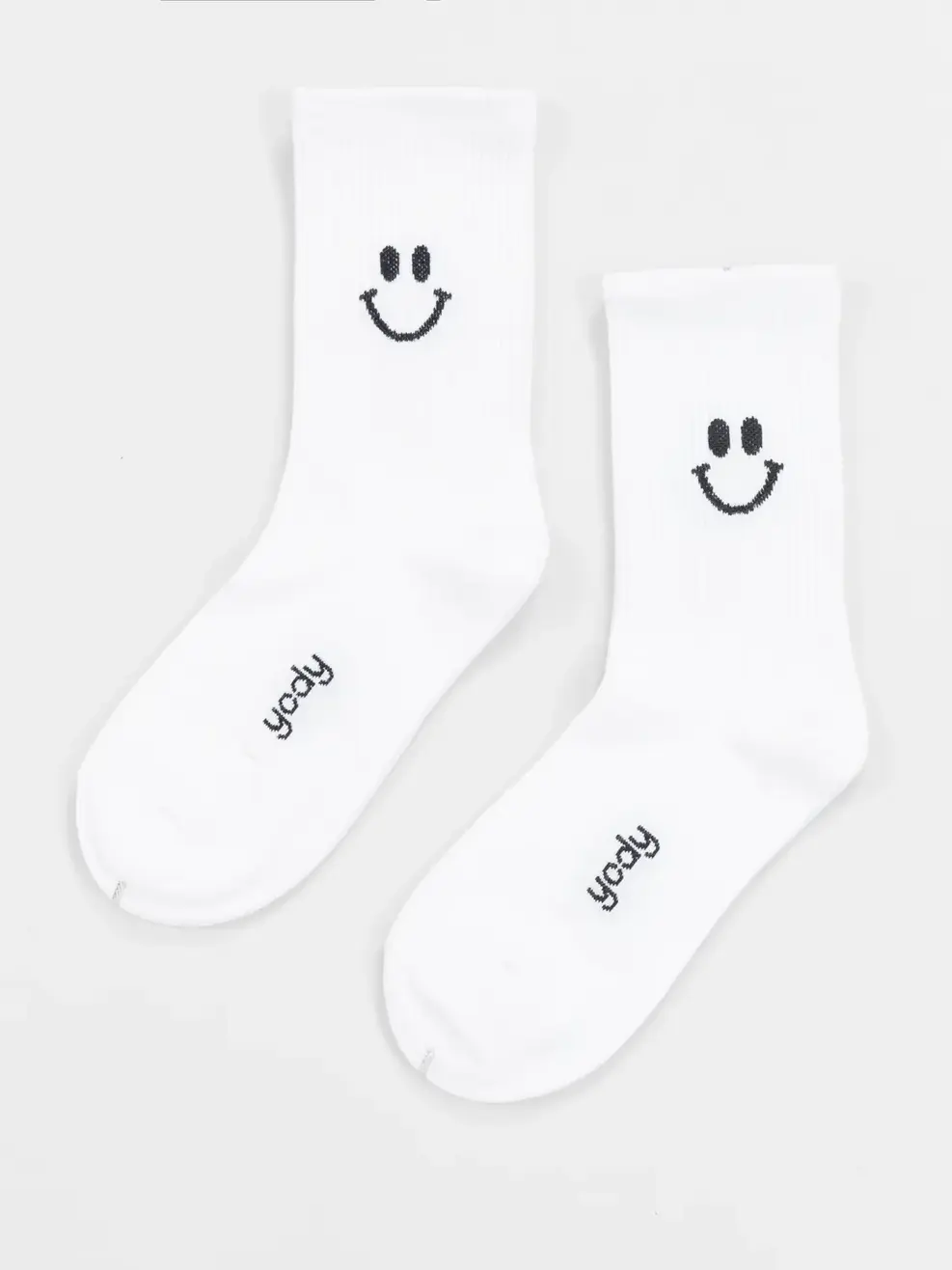 Tất Nữ Cổ Cao Mặt Cười Combo 2 - Trắng - Xxx