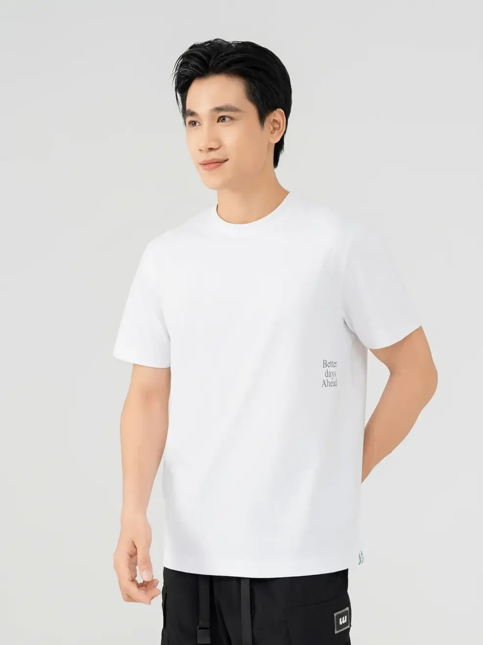 Áo Phông Nam Better Days Ahead - Trắng - M