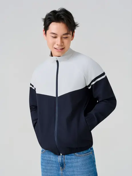 Áo Khoác Gió Thể Thao MixBlock Jacket Co Giãn 4 Chiều Lót Lưới Thoáng Khí
