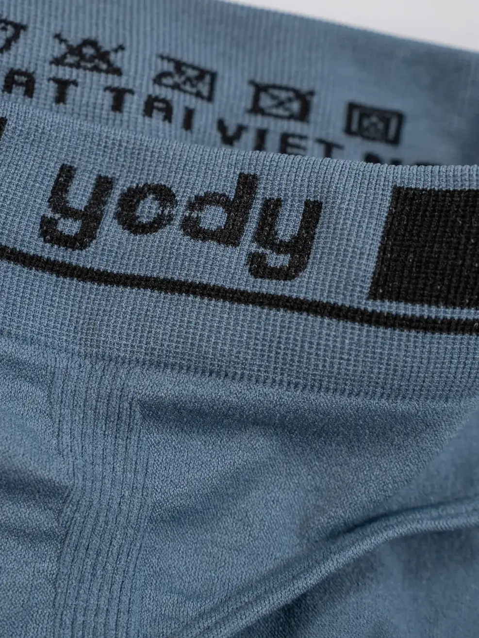 Quần lót nam tam giác dệt liền mềm mại - Xanh xám - M