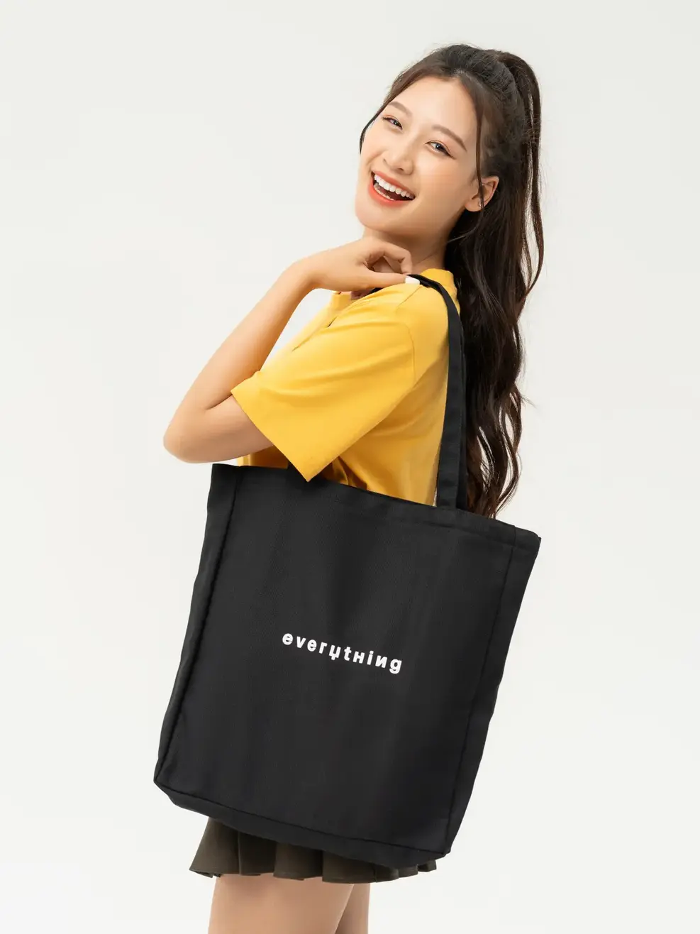 Túi Nữ Canvas Everything - ĐEN 1