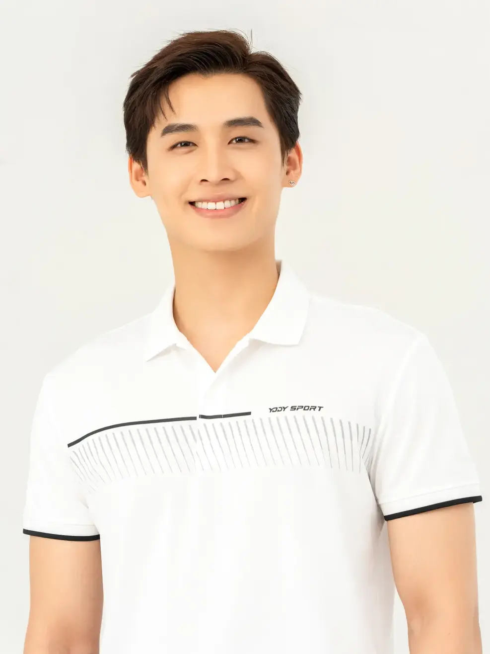 Polo Nam Yody Sport - Trắng - M