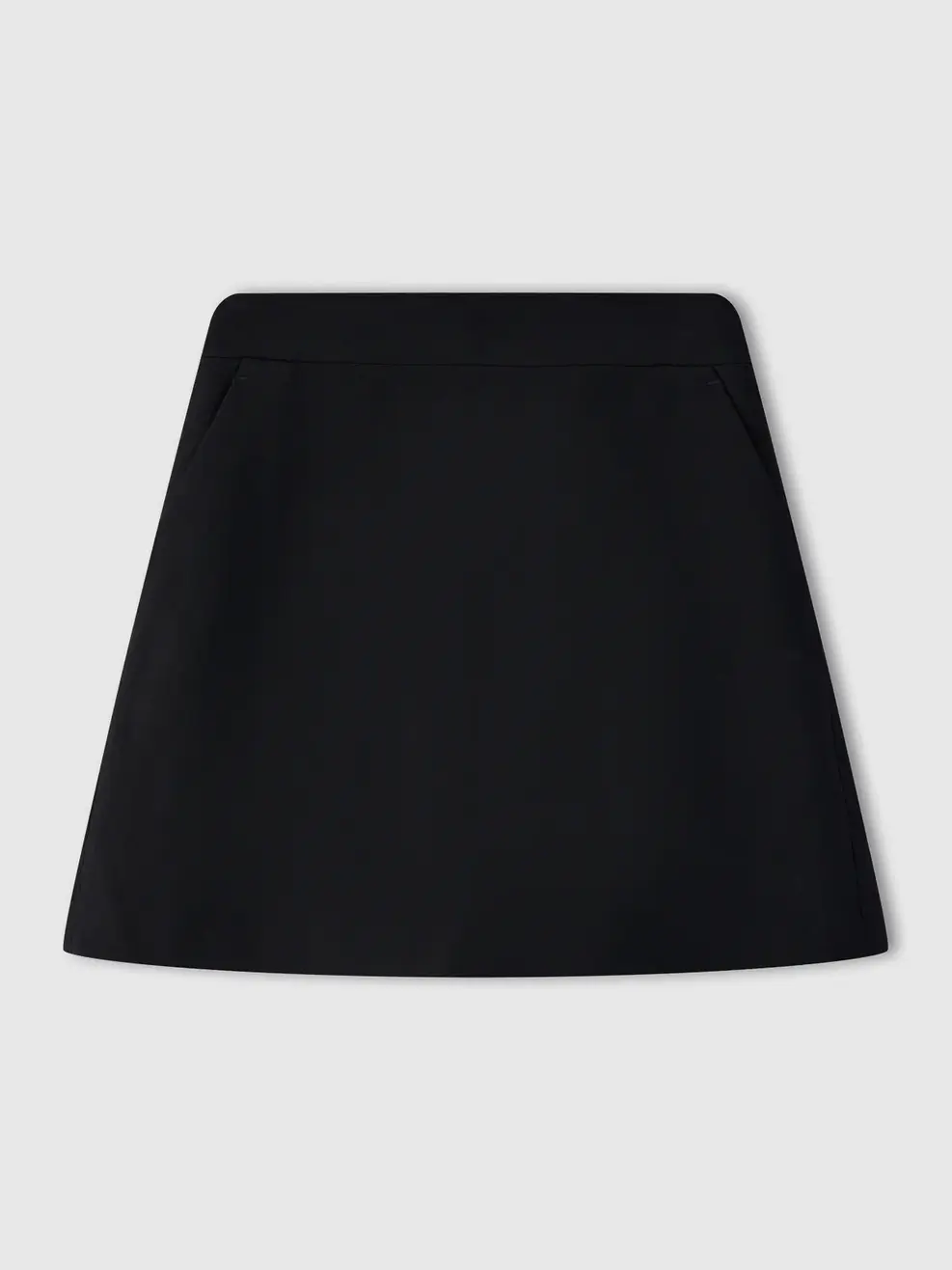 Chân Váy A Line Mini Essential - Đen 001 - S