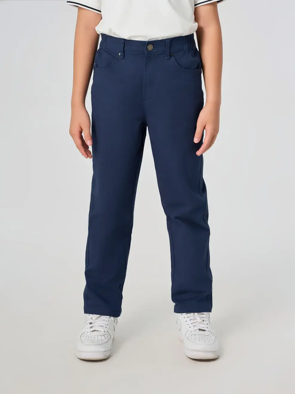 Quần Khaki Cơ Bản - Navy 008 - 10-11