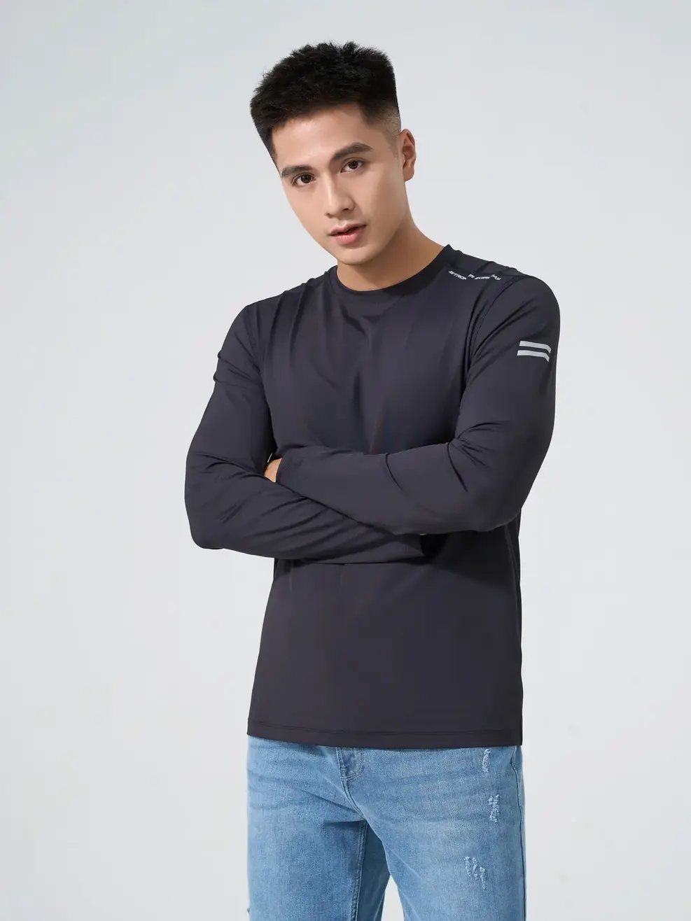 Áo Thể Thao Nam Stronger Every Day - Đen - M