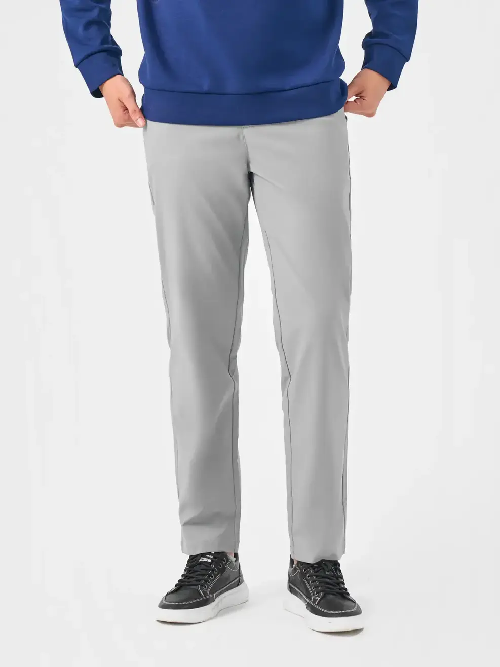 Quần Khaki Nam Siêu Co Giãn REGULAR ( QKM6013) - Xám 022 - 29