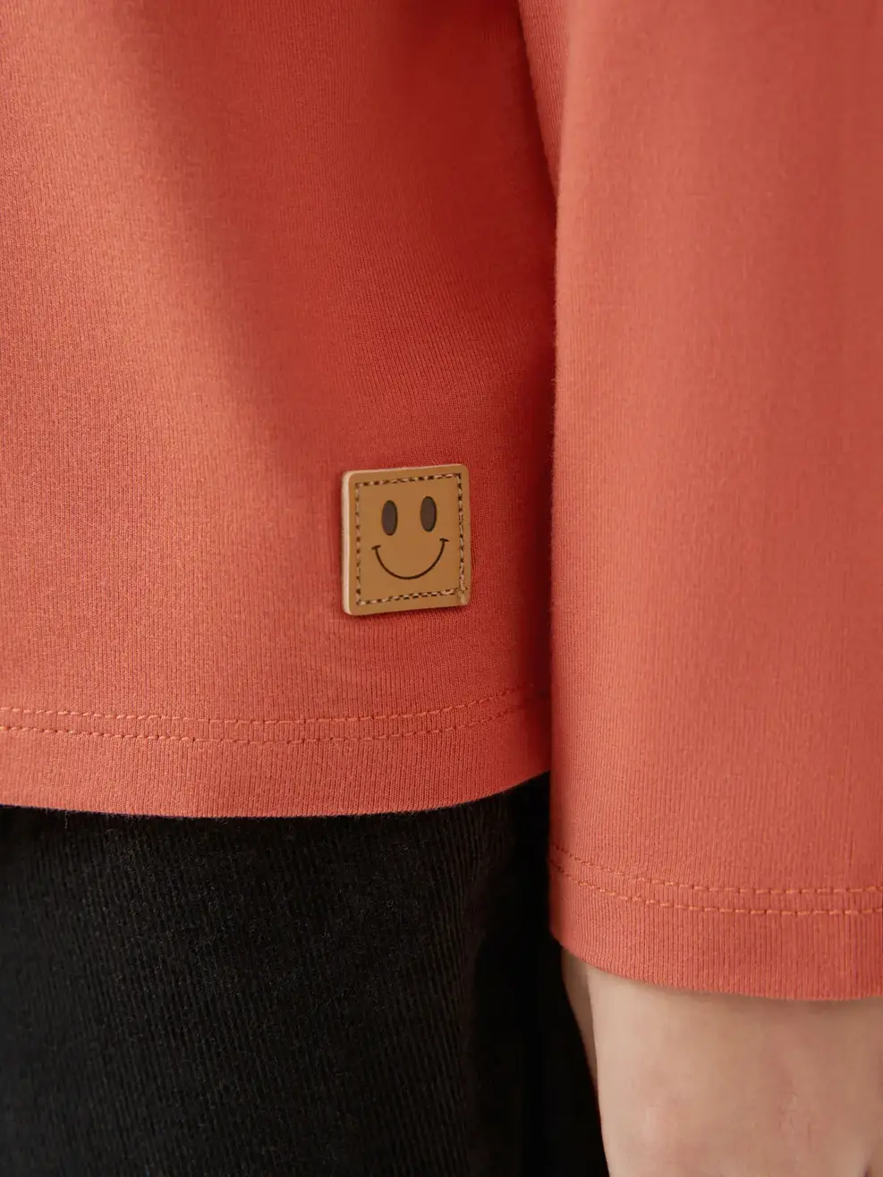 Áo Phông Dài Tay Giữ Nhiệt Bamboo - Màu cam 017 - 104