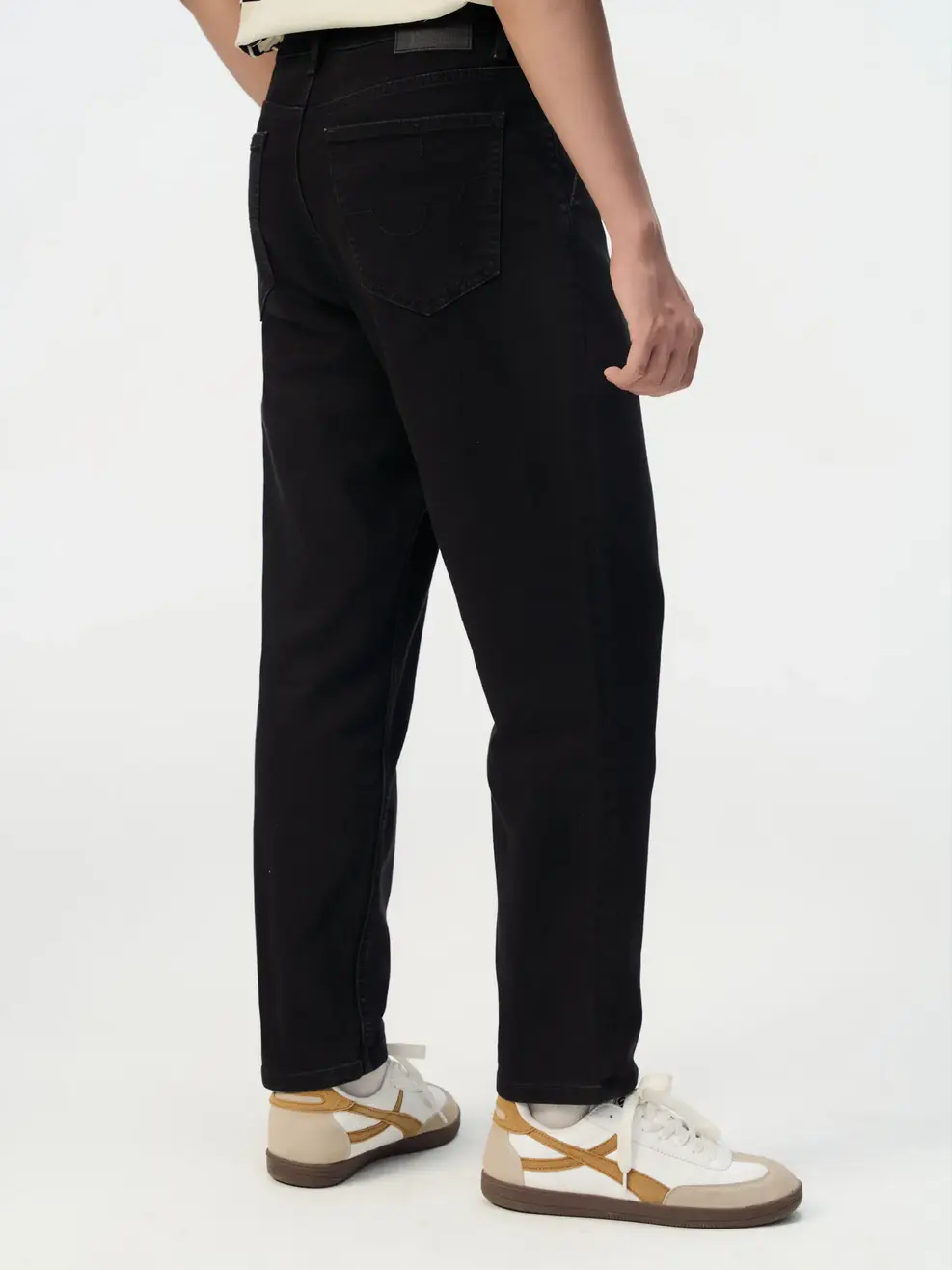 Quần Jeans Nam Baggy Đen Trơn - Đen 011 - 31