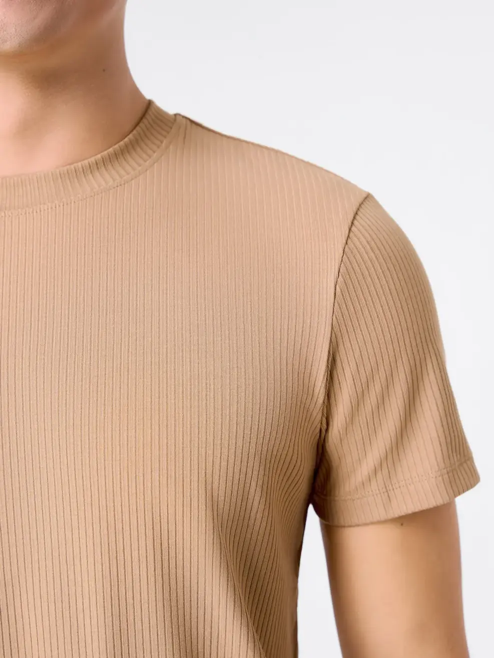 Áo Phông Nam Rip Tăm -  Nâu 205 - L