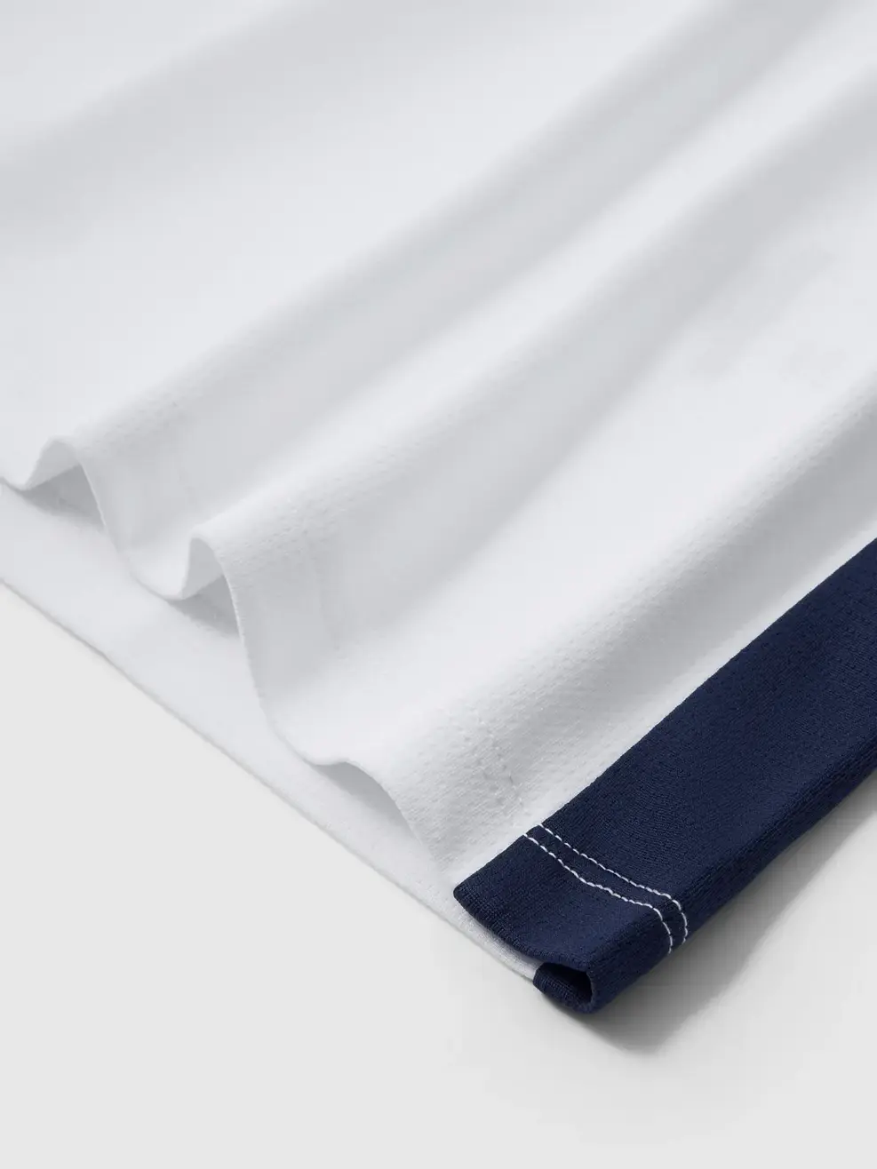 Áo Polo Thể Thao Phối Màu - Trắng 001 - S