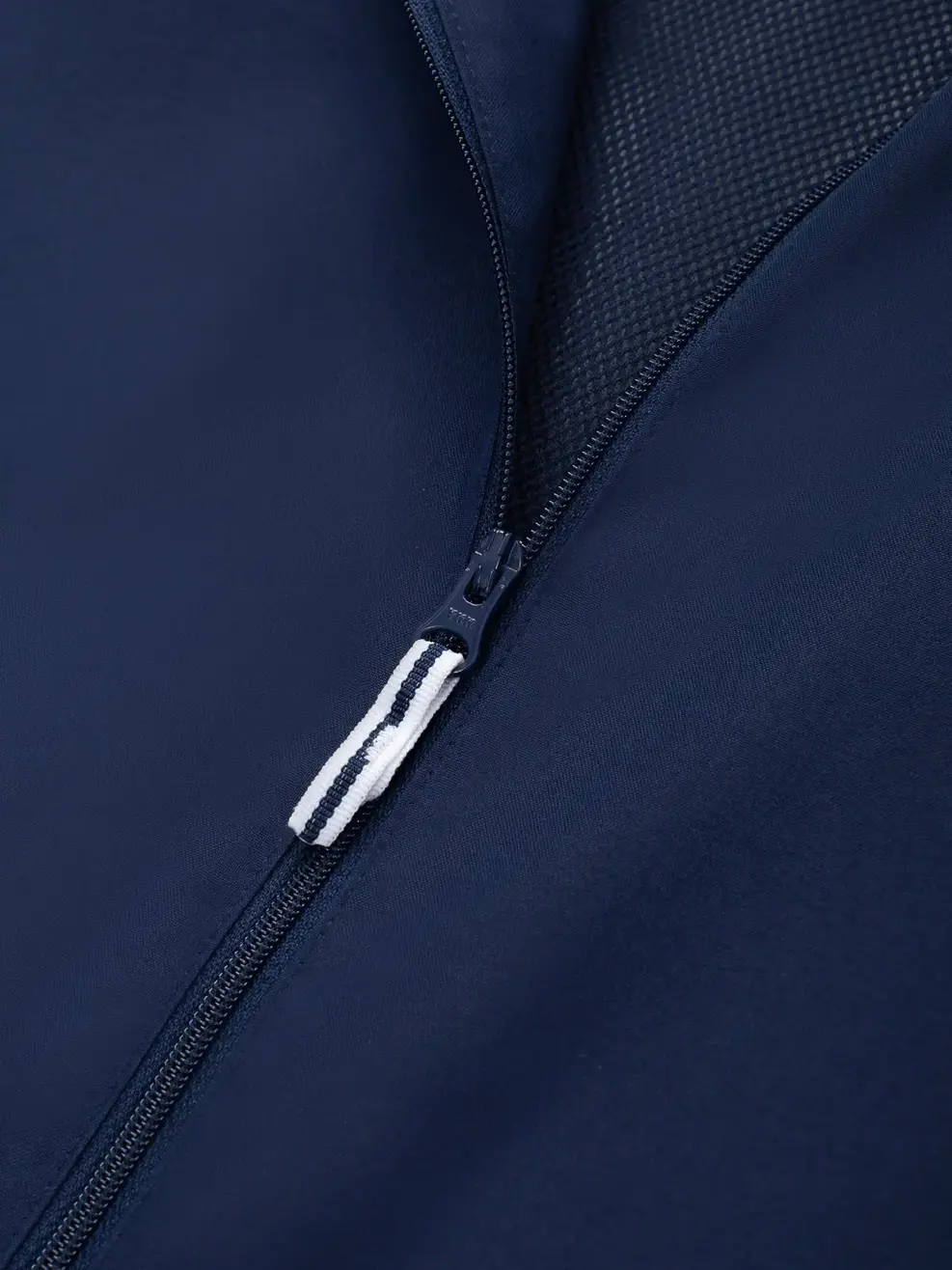 Áo Khoác Gió nữ cơ bản phối dây dệt - Navy 001 - S