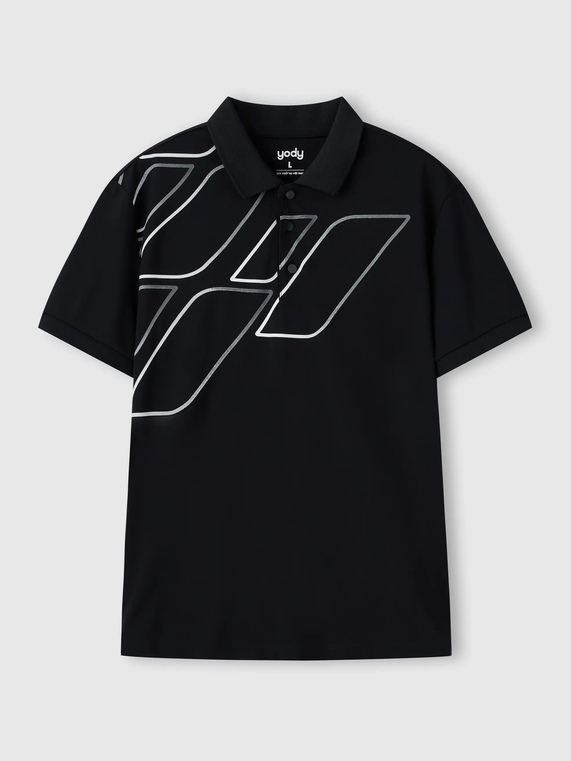 Áo Polo Nam Slim In Xẻ Tà