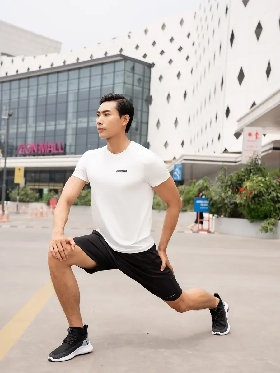 T-shirt thể thao nam Yody sport 5 - Trắng - XL