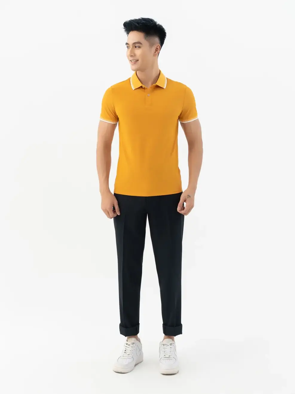 Áo Polo Nam Airycool - Vàng - 3XL